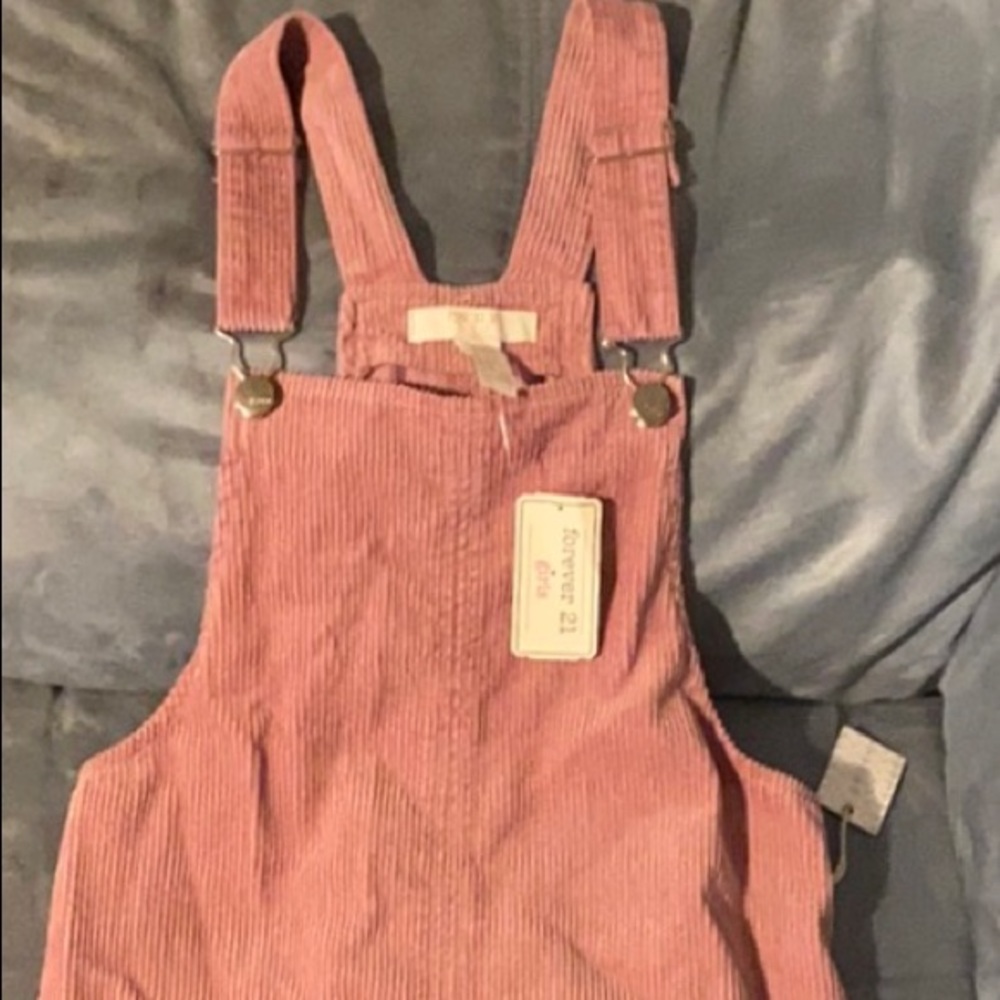 Overall dress from Forever 21